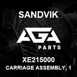 XE215000 Sandvik CARRIAGE ASSEMBLY, 1650 R/HAND | AGA Parts