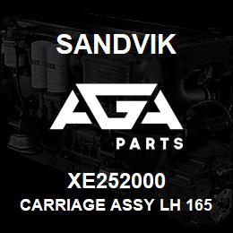 XE252000 Sandvik CARRIAGE ASSY LH 1650 | AGA Parts