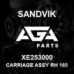 XE253000 Sandvik CARRIAGE ASSY RH 1650 | AGA Parts