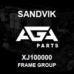 XJ100000 Sandvik FRAME GROUP | AGA Parts