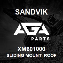 XM601000 Sandvik SLIDING MOUNT, ROOF BOLTER SYSTEM | AGA Parts