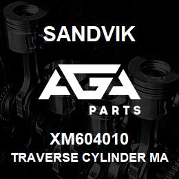 XM604010 Sandvik TRAVERSE CYLINDER MANIFOLD | AGA Parts