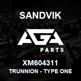 XM604311 Sandvik TRUNNION - TYPE ONE | AGA Parts