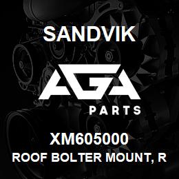 XM605000 Sandvik ROOF BOLTER MOUNT, R/HAND | AGA Parts