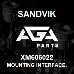 XM606022 Sandvik MOUNTING INTERFACE, REAR RH | AGA Parts