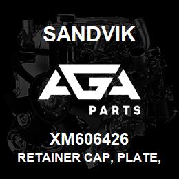 XM606426 Sandvik RETAINER CAP, PLATE, DIA 87X16 MM. THK M | AGA Parts