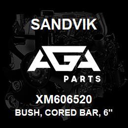 XM606520 Sandvik BUSH, CORED BAR, 6" O.D.X3.5" I.D.X125 MM. | AGA Parts