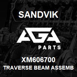 XM606700 Sandvik TRAVERSE BEAM ASSEMBLY - RIGHT HAND | AGA Parts