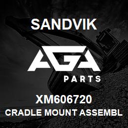 XM606720 Sandvik CRADLE MOUNT ASSEMBLY - RIGHT HAND | AGA Parts