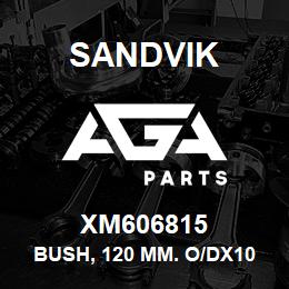 XM606815 Sandvik BUSH, 120 MM. O/DX100 MM. I/DX48 MM. LG, S | AGA Parts