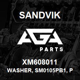 XM608011 Sandvik WASHER, SM0105PB1, PHOSPHOR BRONZE ,4" | AGA Parts