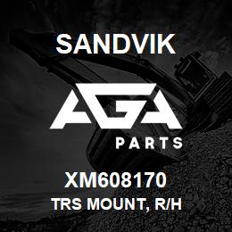 XM608170 Sandvik TRS MOUNT, R/H | AGA Parts