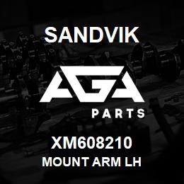 XM608210 Sandvik MOUNT ARM LH | AGA Parts