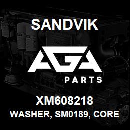 XM608218 Sandvik WASHER, SM0189, CORED BRONZE, 8" ODX4" ID | AGA Parts