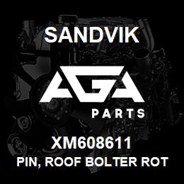 XM608611 Sandvik PIN, ROOF BOLTER ROTATION | AGA Parts