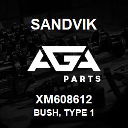 XM608612 Sandvik BUSH, TYPE 1 | AGA Parts