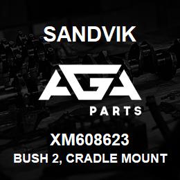 XM608623 Sandvik BUSH 2, CRADLE MOUNT | AGA Parts