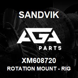 XM608720 Sandvik ROTATION MOUNT - RIGHT HAND | AGA Parts