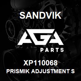 XP110068 Sandvik PRISMIK ADJUSTMENT SPACING PLATE - L | AGA Parts