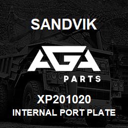 XP201020 Sandvik INTERNAL PORT PLATE ASSEMBLY | AGA Parts