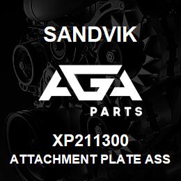 XP211300 Sandvik ATTACHMENT PLATE ASSEMBLY, HILTI DRI | AGA Parts