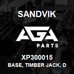 XP300015 Sandvik BASE, TIMBER JACK, DOUBLE COUNTER BALA | AGA Parts