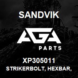 XP305011 Sandvik STRIKERBOLT, HEXBAR, 45 MM.A/F X 105 MM. | AGA Parts