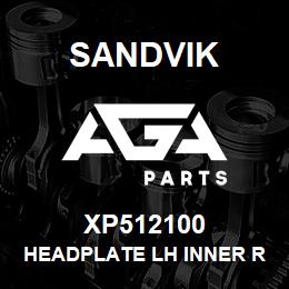 XP512100 Sandvik HEADPLATE LH INNER RH OUTER | AGA Parts