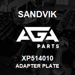 XP514010 Sandvik ADAPTER PLATE | AGA Parts