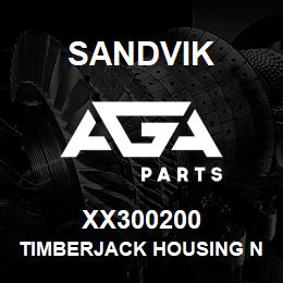 XX300200 Sandvik TIMBERJACK HOUSING NLA OP | AGA Parts