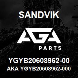 YGYB20608962-00 Sandvik AKA YGYB20608962-000 RB | AGA Parts