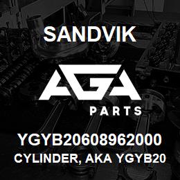 YGYB20608962000 Sandvik CYLINDER, AKA YGYB20608962-000 | AGA Parts