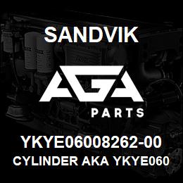 YKYE06008262-00 Sandvik CYLINDER AKA YKYE06008262-000 RB | AGA Parts