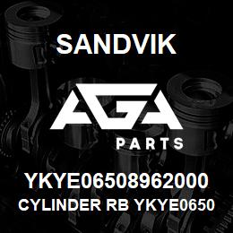 YKYE06508962000 Sandvik CYLINDER RB YKYE065089621 RB | AGA Parts