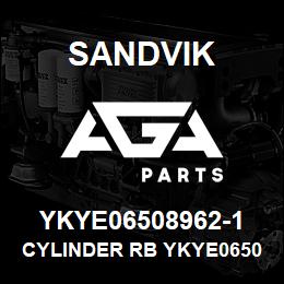 YKYE06508962-1 Sandvik CYLINDER RB YKYE065089621 RB | AGA Parts