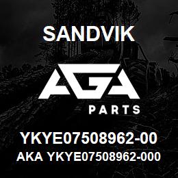 YKYE07508962-00 Sandvik AKA YKYE07508962-000 RB | AGA Parts