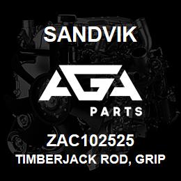 ZAC102525 Sandvik TIMBERJACK ROD, GRIPPER JAW | AGA Parts