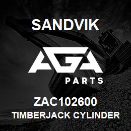 ZAC102600 Sandvik TIMBERJACK CYLINDER ASSY | AGA Parts