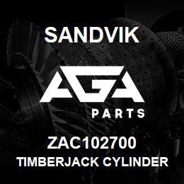 ZAC102700 Sandvik TIMBERJACK CYLINDER ASSEMBLY | AGA Parts