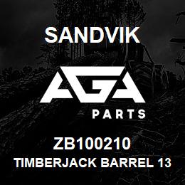 ZB100210 Sandvik TIMBERJACK BARREL 1350 S2500 | AGA Parts