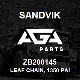 ZB200145 Sandvik LEAF CHAIN, 1350 PAIR | AGA Parts