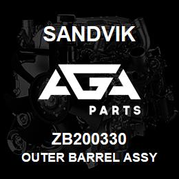 ZB200330 Sandvik OUTER BARREL ASSY | AGA Parts