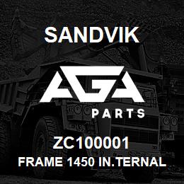 ZC100001 Sandvik FRAME 1450 IN.TERNALLY PORTED GRIPPER | AGA Parts