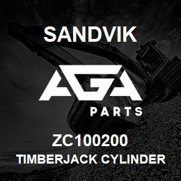 ZC100200 Sandvik TIMBERJACK CYLINDER ASSEMBLY GRIPPER | AGA Parts