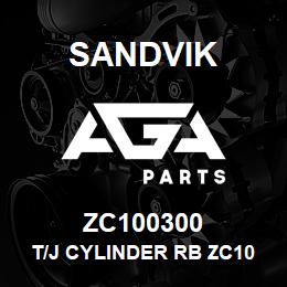 ZC100300 Sandvik T/J CYLINDER RB ZC100200 RB | AGA Parts