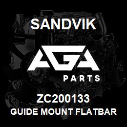 ZC200133 Sandvik GUIDE MOUNT FLATBAR SS21607 | AGA Parts