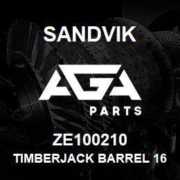 ZE100210 Sandvik TIMBERJACK BARREL 1650 S2500-1650 | AGA Parts