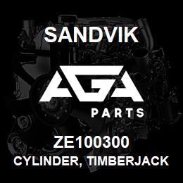 ZE100300 Sandvik CYLINDER, TIMBERJACK | AGA Parts