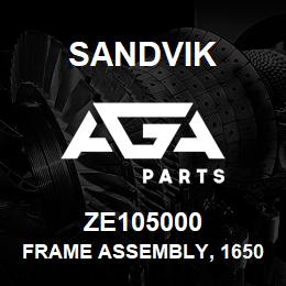 ZE105000 Sandvik FRAME ASSEMBLY, 1650 | AGA Parts