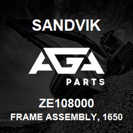 ZE108000 Sandvik FRAME ASSEMBLY, 1650 - L/H | AGA Parts